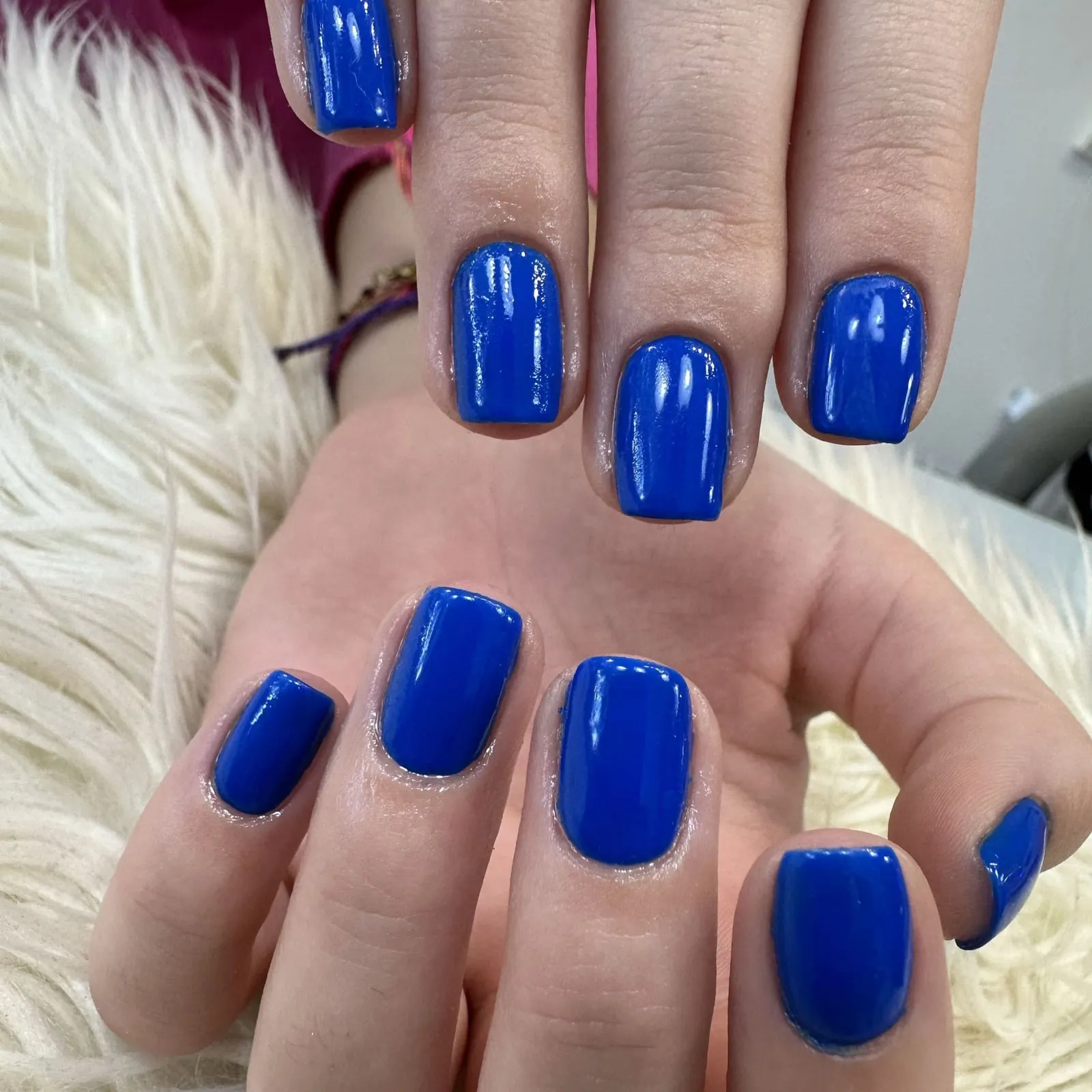 Semipermanente azul cobalto